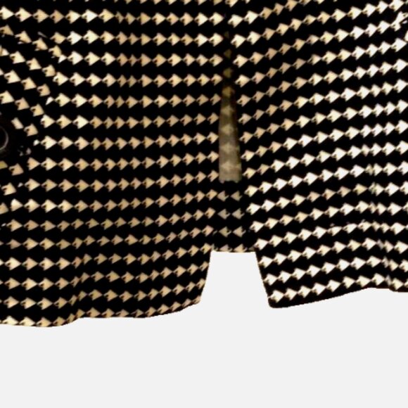Ann Taylor LOFT Women’s Blazer Petite XXS Black White Check Cropped NWOT Career - Picture 6 of 11